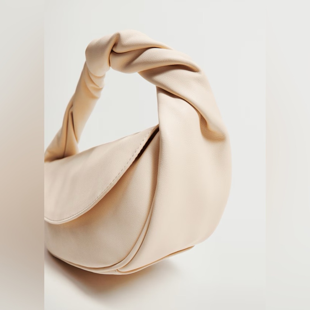 Ivory Baguette Bag